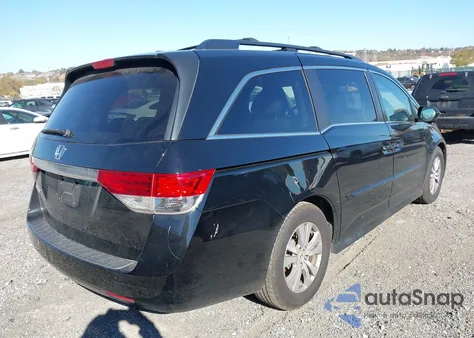 2014 Honda Odyssey Ex-L из США, поврежденный, VIN 5FNRL5H60EB109541